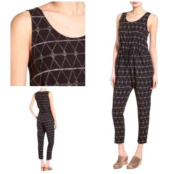 MADEWELL printed ankle cropped Jumpsuit - Picture 8 of 8